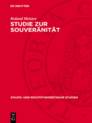 cover image of Studie zur Souveränität